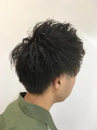 メンズ NYNY四條畷店 森 亮人のヘアスタイル
