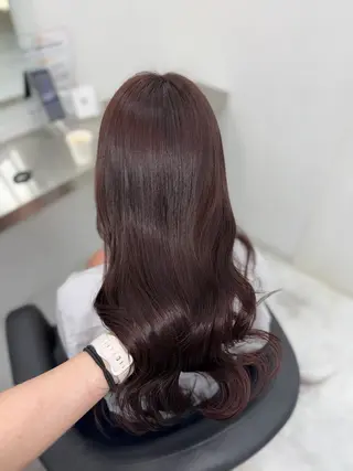 ロング カラー ヘアアレンジ 透明感カラー🎀艶髪 Anju/渋谷🎀のヘアスタイル