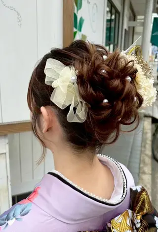 ヘアアレンジ chill out 南塚口本店のヘアスタイル