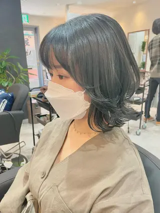 ミディアム カラー limit陽平 ショート/ボブのヘアスタイル