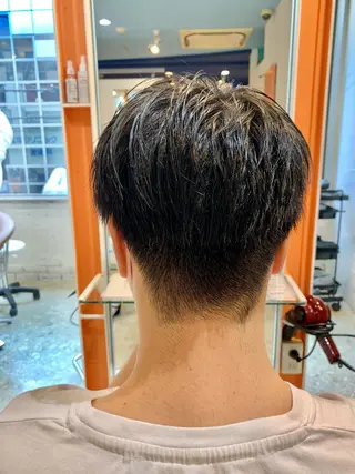 メンズ うしだ かおるのヘアスタイル