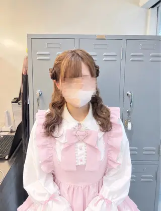 ヘアアレンジ 🎀カラーモデル 募集中/あいり🎀のヘアスタイル