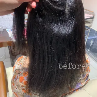 セミロング 黒田 優衣のヘアスタイル