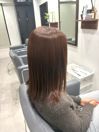 ミディアム カラー coco 横浜 なごみ🩷のヘアスタイル