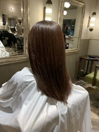 ロング カラー 韓国スタイル🇰🇷 annaのヘアスタイル