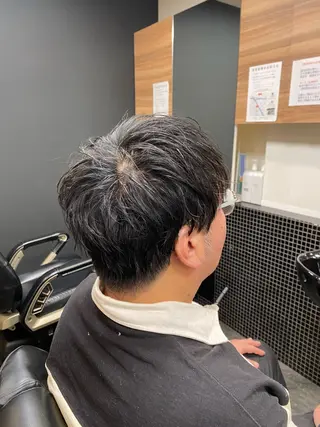 ショート メンズ メンズカット０円 モデル募集野田阪神のヘアスタイル