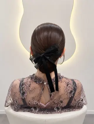 ヘアアレンジ 🩶透明感カラー 池袋/mei🩶のヘアスタイル