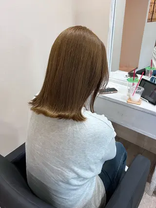 セミロング sugiyama 🎀ayakaのヘアスタイル