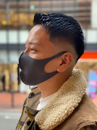 ショート メンズ unopulir 景山 凌のヘアスタイル