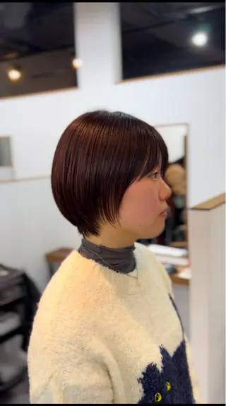 ショート カラー 表参道【髪質改善】 宮嶋勇太のヘアスタイル