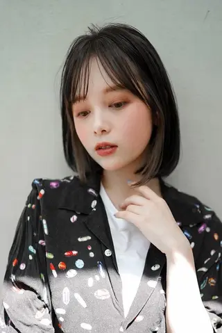 ミディアム YUTSUKI 🫧のヘアスタイル