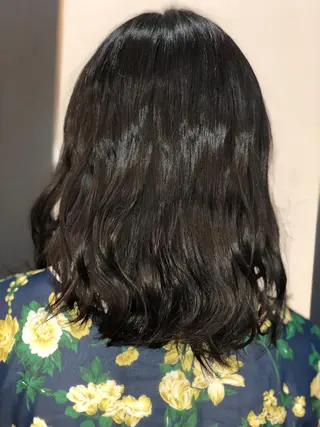 セミロング リリー /Men's/パーマのヘアスタイル