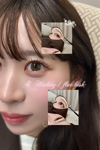 マツエク・マツパ mahina🦋 cp/iLaのマツエク・マツパデザイン
