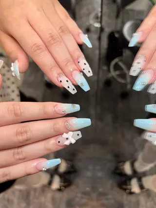 ネイル Sora  Nail 長さ出し専門店のネイルデザイン