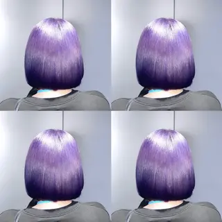 ショート カラー ブリーチなし透明感 カラー🤍ྀིきららのヘアスタイル
