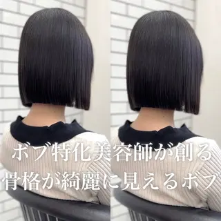 ショート カラー 莉乃/縮毛矯正/髪質 改善/艶カラーのヘアスタイル