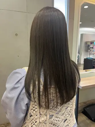 ミディアム おせ ちさとのヘアスタイル
