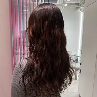 ロング パーマ HARUHI 銀座 美容師౨ৎ⋆˚のヘアスタイル