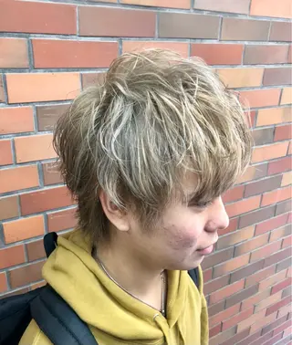 カラー メンズ TOSHIKI| 上福岡メンズ|副店長のヘアスタイル