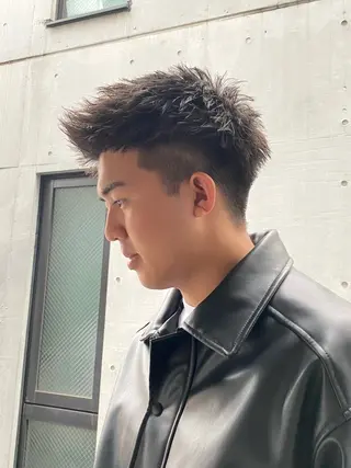 ショート メンズ おしゃれパーマ メンズ特化/みーまんのヘアスタイル