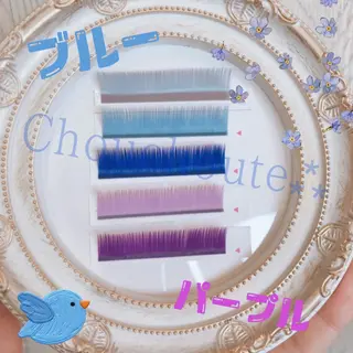 カラー マツエク・マツパ まつげサロン Chouchouteのマツエク・マツパデザイン