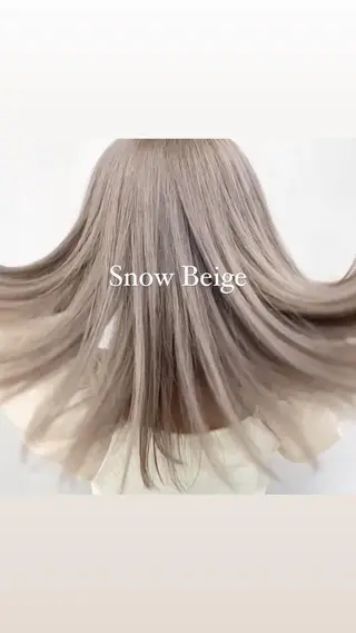 ショート カラー ハイトーン特化サロン 代表　中谷蓮のヘアスタイル