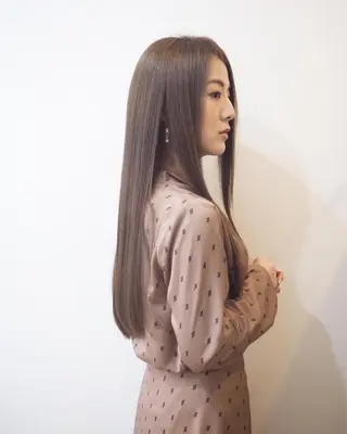 ロング 中江 規久のヘアスタイル