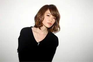 ミディアム カラー パーマ 髪質改善/韓国風 レイヤー/田村祐樹のヘアスタイル