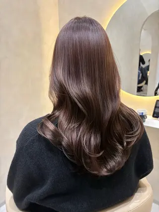ロング 透明感カラー/艶髪/ 高城潤也のヘアスタイル