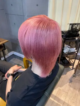 ショート カラー ✨デザインカラー/ 透明感カラーナルセ✨のヘアスタイル