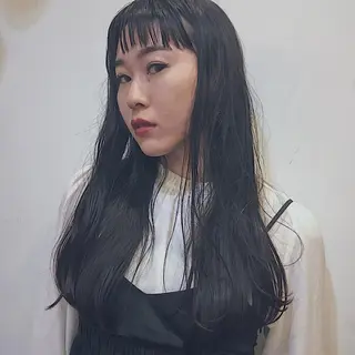 ロング 山中 直輝のヘアスタイル