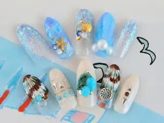 ネイル an sucre baseのネイルデザイン