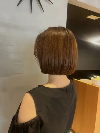 ショート 顔周りレイヤー 髪質改善 / AYUのヘアスタイル
