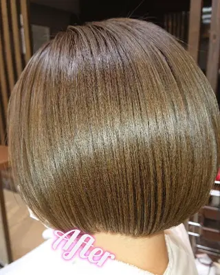 ショート カラー 前野 樹莉のヘアスタイル