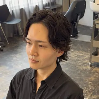 ショート パーマ メンズ 永野/30代から 50代のメンズカットのヘアスタイル