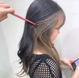 カラー tomoka/ 茶屋町/モデル募集中のヘアスタイル