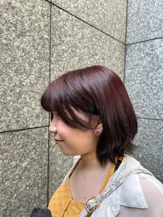ショート カラー 三輪 南月のヘアスタイル