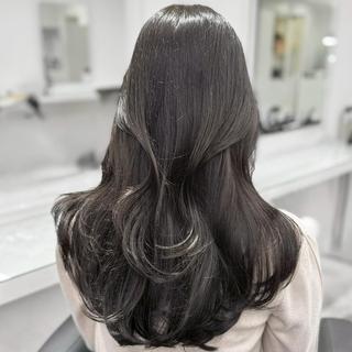 カラー ナチュラルベージュ 🪞うる艶/表参道のヘアスタイル