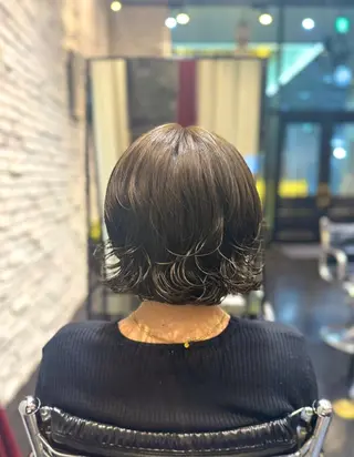 カラー 水谷 華子のヘアスタイル