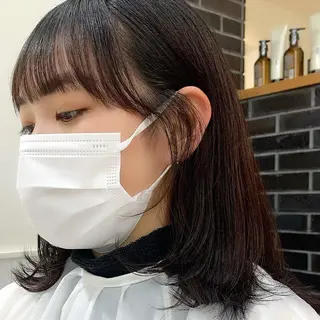 ショート カラー パーマ ヘアアレンジ メンズ キッズ ネイル マツエク・マツパ レイヤーカット/ 巻ける縮毛矯正のヘアスタイル
