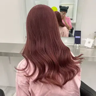 ロング 🍒韓国暖色ヘア NO.1🍒🪽のヘアスタイル