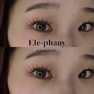マツエク・マツパ Ele・phany / seiraのマツエク・マツパデザイン