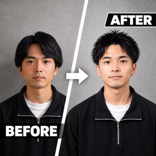 ショート メンズ スパイキーショート 心斎橋【戸兵吏駒】のヘアスタイル