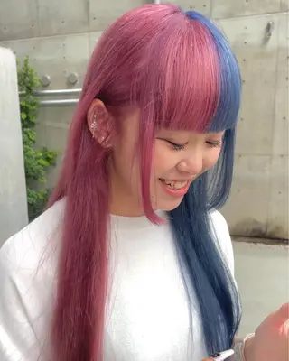 カラー 中村 真珠のヘアスタイル