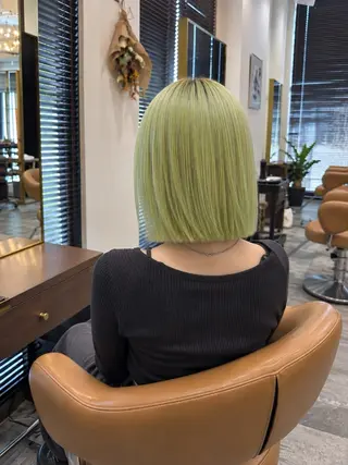 カラー 佐藤 糸のヘアスタイル