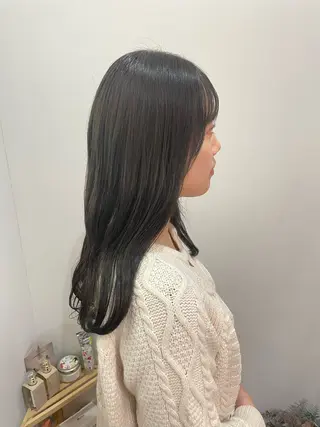 ロング カラー Sana 🦢のヘアスタイル