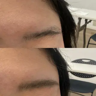 アイブロウ 透明感カラー💎 岩崎美優のヘアスタイル