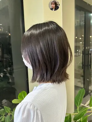 ショート カラー 透明感カラー🌿 グレージュ🐺陽介のヘアスタイル