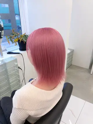 ミディアム ma yaのヘアスタイル