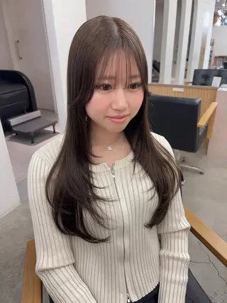 ロング vince gio 彩織のヘアスタイル
